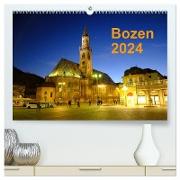 Bozen 2024 (hochwertiger Premium Wandkalender 2024 DIN A2 quer), Kunstdruck in Hochglanz