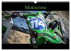 Motocross From another side 2024 (Wandkalender 2024 DIN A3 quer), CALVENDO Monatskalender