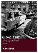 GRAZ 1962 photographiert von Karl Sock (Tischkalender 2024 DIN A5 hoch), CALVENDO Monatskalender