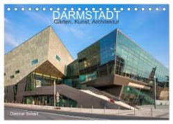 Darmstadt ¿ Gärten, Kunst, Architektur (Tischkalender 2024 DIN A5 quer), CALVENDO Monatskalender