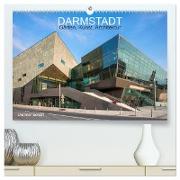 Darmstadt ¿ Gärten, Kunst, Architektur (hochwertiger Premium Wandkalender 2024 DIN A2 quer), Kunstdruck in Hochglanz