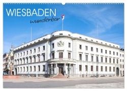 Wiesbaden wunderbar (Wandkalender 2024 DIN A2 quer), CALVENDO Monatskalender