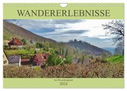 Wandererlebnisse im Weserbergland (Wandkalender 2024 DIN A4 quer), CALVENDO Monatskalender