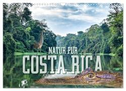 Natur pur, Costa Rica (Wandkalender 2024 DIN A3 quer), CALVENDO Monatskalender
