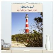 Ameland Wunderschöne Insel (hochwertiger Premium Wandkalender 2024 DIN A2 hoch), Kunstdruck in Hochglanz
