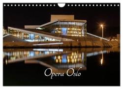 Opera Oslo (Wandkalender 2024 DIN A4 quer), CALVENDO Monatskalender