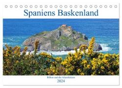 Spaniens Baskenland (Tischkalender 2024 DIN A5 quer), CALVENDO Monatskalender