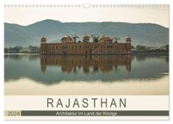Rajasthan - Architektur im Land der Könige (Wandkalender 2024 DIN A3 quer), CALVENDO Monatskalender