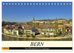 BERN - Vom Bärengraben bis Zytglogge (Tischkalender 2024 DIN A5 quer), CALVENDO Monatskalender