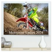 Motocross Ladies 2024 (hochwertiger Premium Wandkalender 2024 DIN A2 quer), Kunstdruck in Hochglanz