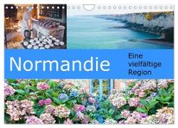Normandie - Eine vielfältige Region (Wandkalender 2024 DIN A4 quer), CALVENDO Monatskalender
