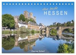 Das beste Hessen (Tischkalender 2024 DIN A5 quer), CALVENDO Monatskalender