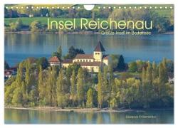 Insel Reichenau - Größte Insel im Bodensee (Wandkalender 2024 DIN A4 quer), CALVENDO Monatskalender