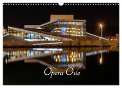 Opera Oslo (Wandkalender 2024 DIN A3 quer), CALVENDO Monatskalender