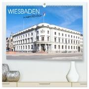 Wiesbaden wunderbar (hochwertiger Premium Wandkalender 2024 DIN A2 quer), Kunstdruck in Hochglanz