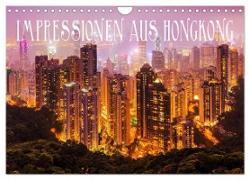 Impressionen aus Hong Kong (Wandkalender 2024 DIN A4 quer), CALVENDO Monatskalender