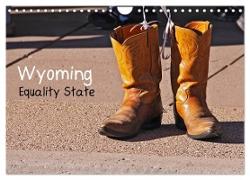Wyoming Equality State (Wandkalender 2024 DIN A4 quer), CALVENDO Monatskalender