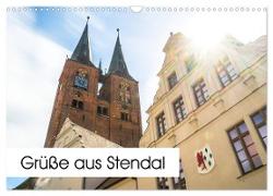 Grüße aus Stendal: Kalender 2024 (Wandkalender 2024 DIN A3 quer), CALVENDO Monatskalender