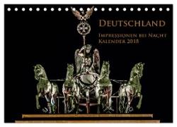 Deutschland Impressionen bei Nacht (Tischkalender 2024 DIN A5 quer), CALVENDO Monatskalender