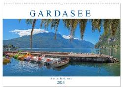 Gardasee - Perle Italiens 2024 (Wandkalender 2024 DIN A2 quer), CALVENDO Monatskalender
