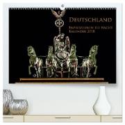 Deutschland Impressionen bei Nacht (hochwertiger Premium Wandkalender 2024 DIN A2 quer), Kunstdruck in Hochglanz
