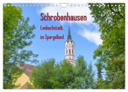 Schrobenhausen - Lenbachstadt im Spargelland (Wandkalender 2024 DIN A4 quer), CALVENDO Monatskalender