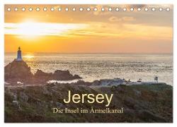 Jersey - Die Insel im Ärmelkanal (Tischkalender 2024 DIN A5 quer), CALVENDO Monatskalender