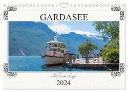 Gardasee - Idylle am Lago 2024 (Wandkalender 2024 DIN A4 quer), CALVENDO Monatskalender
