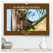Australische Koalas (hochwertiger Premium Wandkalender 2024 DIN A2 quer), Kunstdruck in Hochglanz