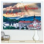 Ein Wochenende in Krumau (hochwertiger Premium Wandkalender 2024 DIN A2 quer), Kunstdruck in Hochglanz