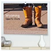 Wyoming Equality State (hochwertiger Premium Wandkalender 2024 DIN A2 quer), Kunstdruck in Hochglanz