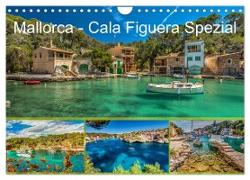 Mallorca - Cala Figuera Spezial (Wandkalender 2024 DIN A4 quer), CALVENDO Monatskalender