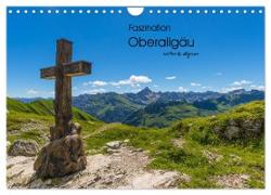 Faszination Oberallgäu (Wandkalender 2024 DIN A4 quer), CALVENDO Monatskalender