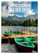 Impressionen aus der Tatra (Wandkalender 2024 DIN A3 hoch), CALVENDO Monatskalender