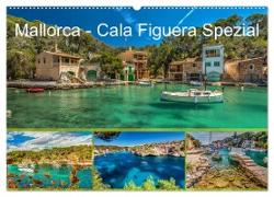 Mallorca - Cala Figuera Spezial (Wandkalender 2024 DIN A2 quer), CALVENDO Monatskalender