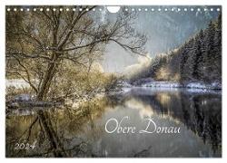 Obere Donau (Wandkalender 2024 DIN A4 quer), CALVENDO Monatskalender