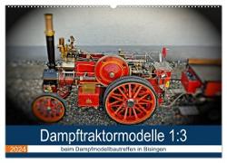 Dampftraktormodelle 1:3 beim Dampfmodellbautreffen in Bisingen (Wandkalender 2024 DIN A2 quer), CALVENDO Monatskalender