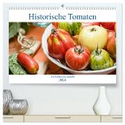 Historische Tomaten - Alte Schätze neu entdeckt (hochwertiger Premium Wandkalender 2024 DIN A2 quer), Kunstdruck in Hochglanz