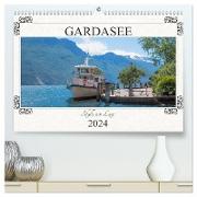 Gardasee - Idylle am Lago 2024 (hochwertiger Premium Wandkalender 2024 DIN A2 quer), Kunstdruck in Hochglanz