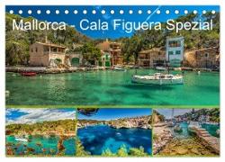Mallorca - Cala Figuera Spezial (Tischkalender 2024 DIN A5 quer), CALVENDO Monatskalender