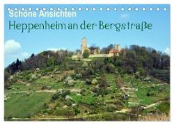 Schöne Ansichten - Heppenheim an der Bergstraße (Tischkalender 2024 DIN A5 quer), CALVENDO Monatskalender