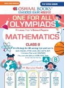 Oswaal One For All Olympiad Previous Years' Solved Papers, Class-8 Mathematics Book (For 2023 Exam)