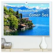 Bezaubernder Comer See (hochwertiger Premium Wandkalender 2024 DIN A2 quer), Kunstdruck in Hochglanz