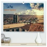La Paz - Stadt der Superlative. Bolivien 2024 (hochwertiger Premium Wandkalender 2024 DIN A2 quer), Kunstdruck in Hochglanz
