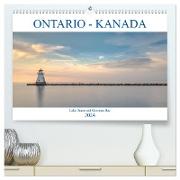 Ontario Kanada, Lake Huron und Georgian Bay (hochwertiger Premium Wandkalender 2024 DIN A2 quer), Kunstdruck in Hochglanz