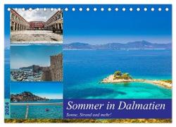 Sommer in Dalmatien - Sonne, Strand und mehr! (Tischkalender 2024 DIN A5 quer), CALVENDO Monatskalender