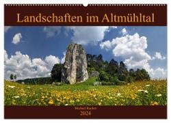 Landschaften im Altmühltal (Wandkalender 2024 DIN A2 quer), CALVENDO Monatskalender