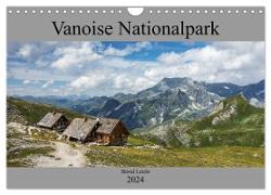 Vanoise Nationalpark (Wandkalender 2024 DIN A4 quer), CALVENDO Monatskalender