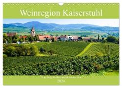 Weinregion Kaiserstuhl (Wandkalender 2024 DIN A3 quer), CALVENDO Monatskalender