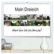 Mein Dreieich (hochwertiger Premium Wandkalender 2024 DIN A2 quer), Kunstdruck in Hochglanz